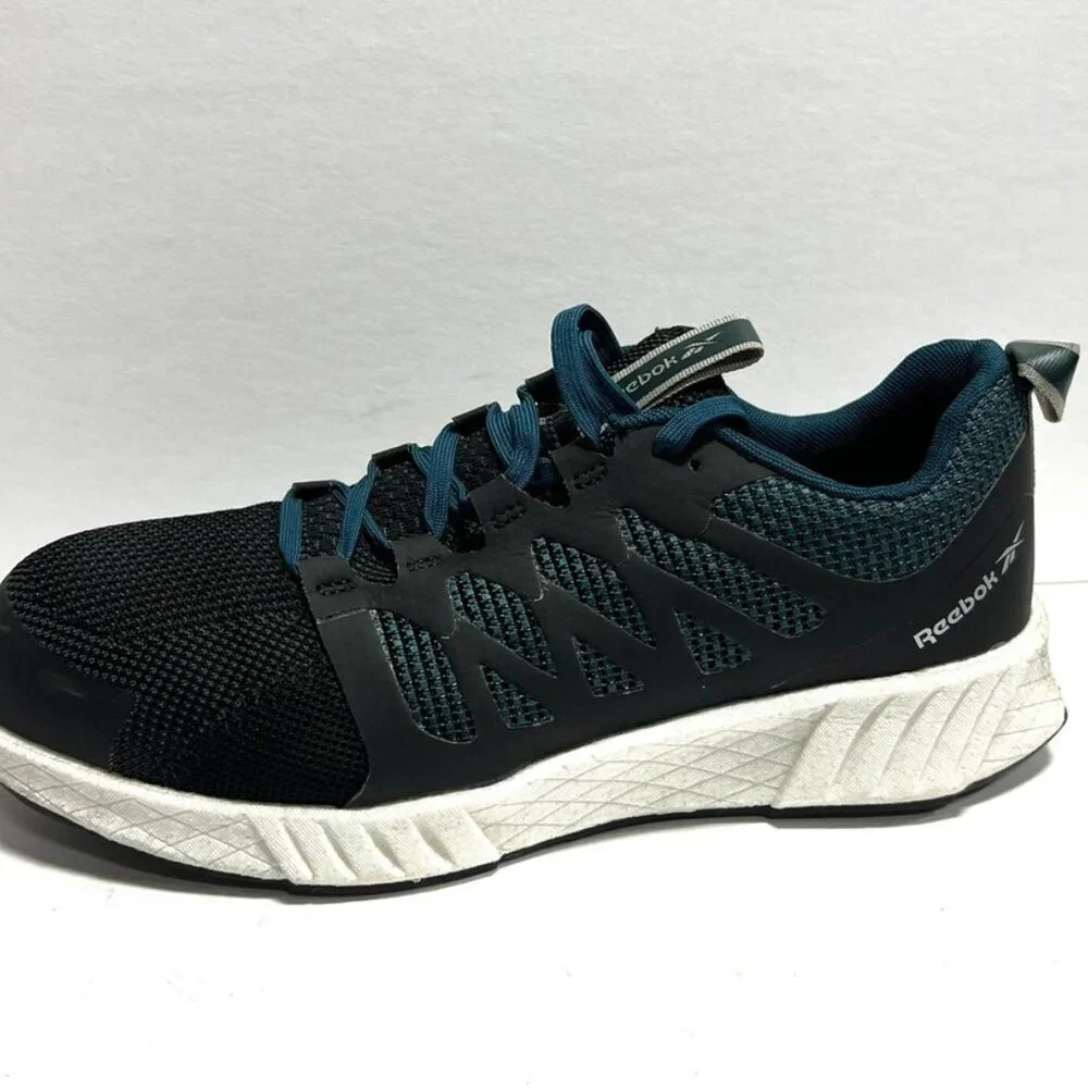 Reebok Fusion Flexweave Work Sneaker Black Size Womens 11 W
